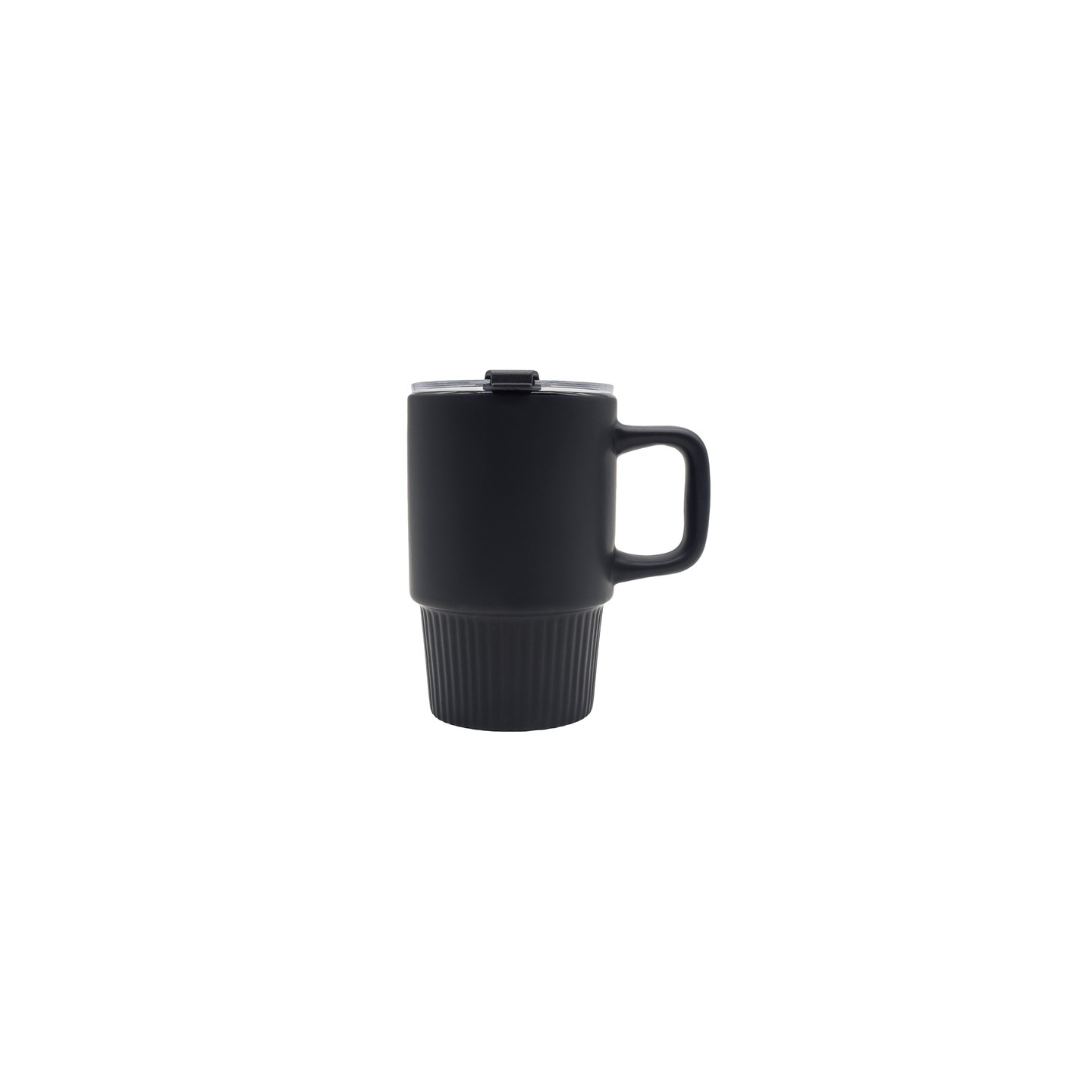 Kubek ceramiczny Azzurro 440 ml, czarny