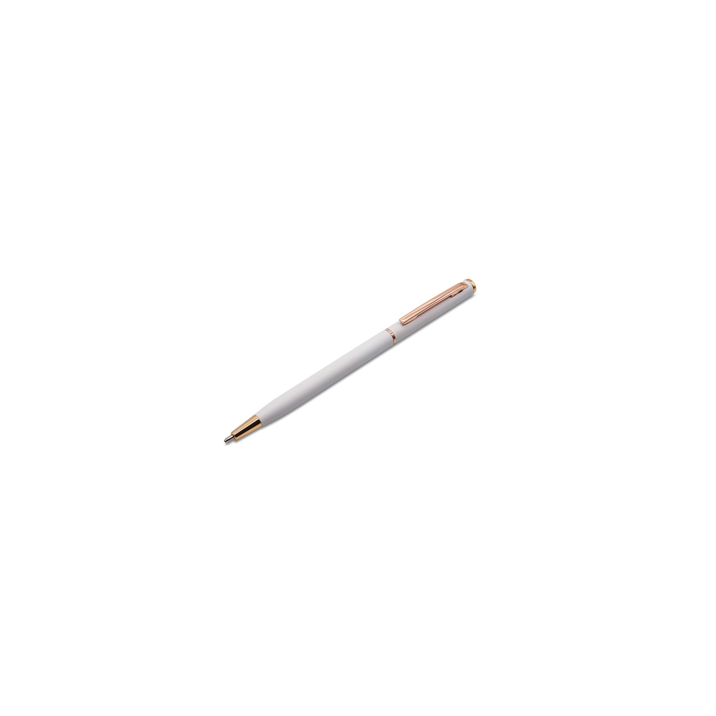 Długopis aluminiowy Lumina, biały