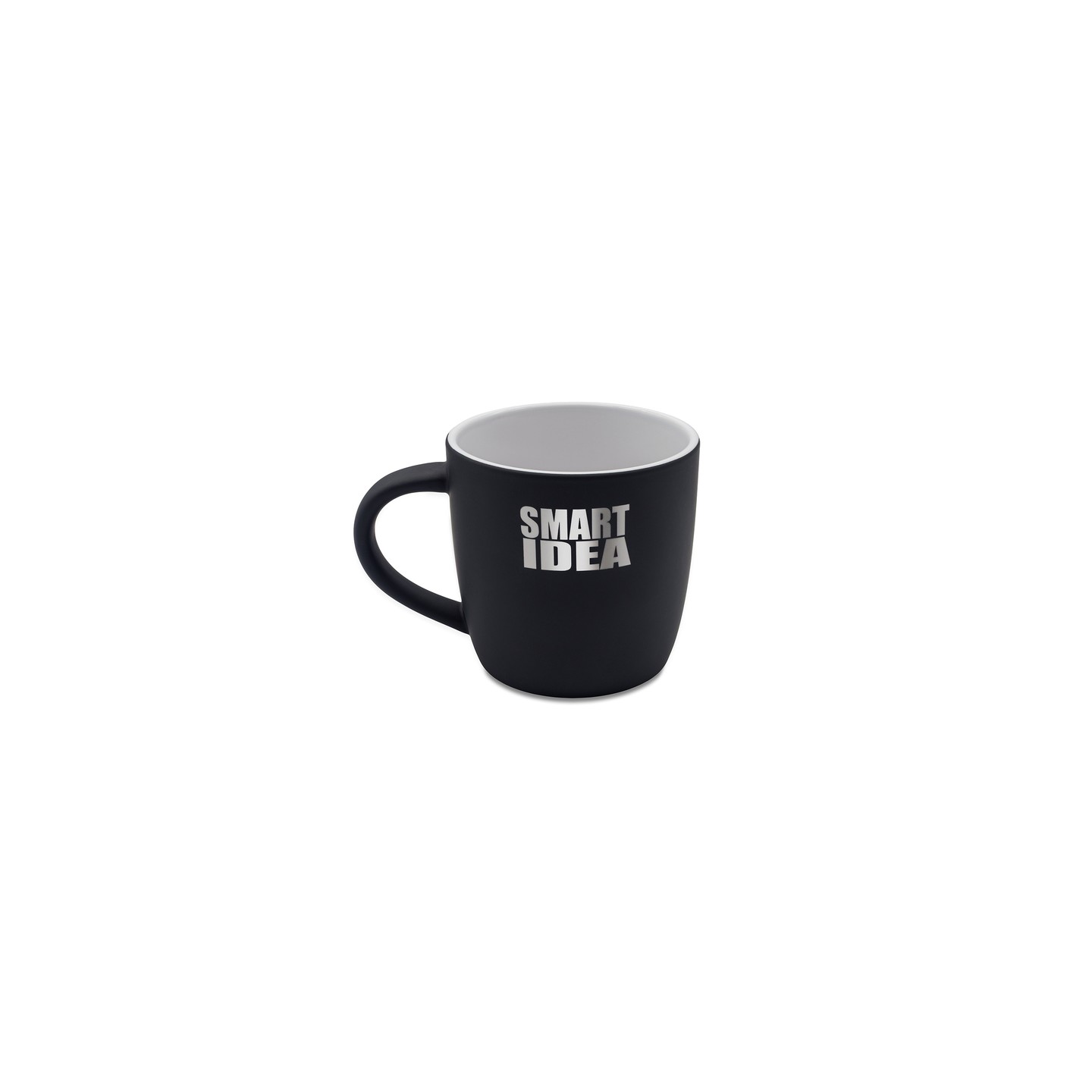 Kubek ceramiczny Esla 345 ml, biały