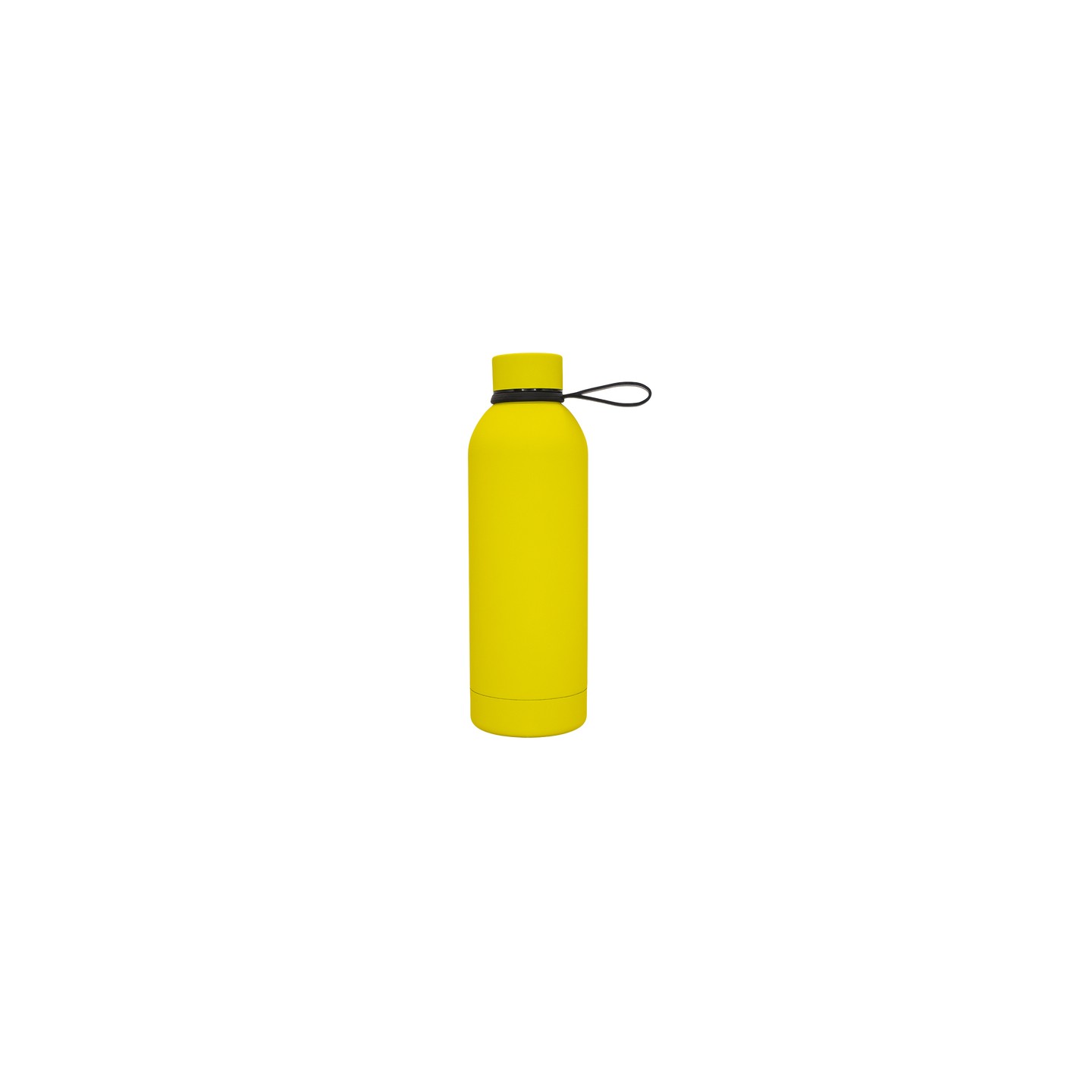 Butelka termiczna z uchwytem Mendoza Duo 500 ml, żółty