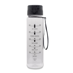 Bidon Motiva RPET 1000 ml, transparentny