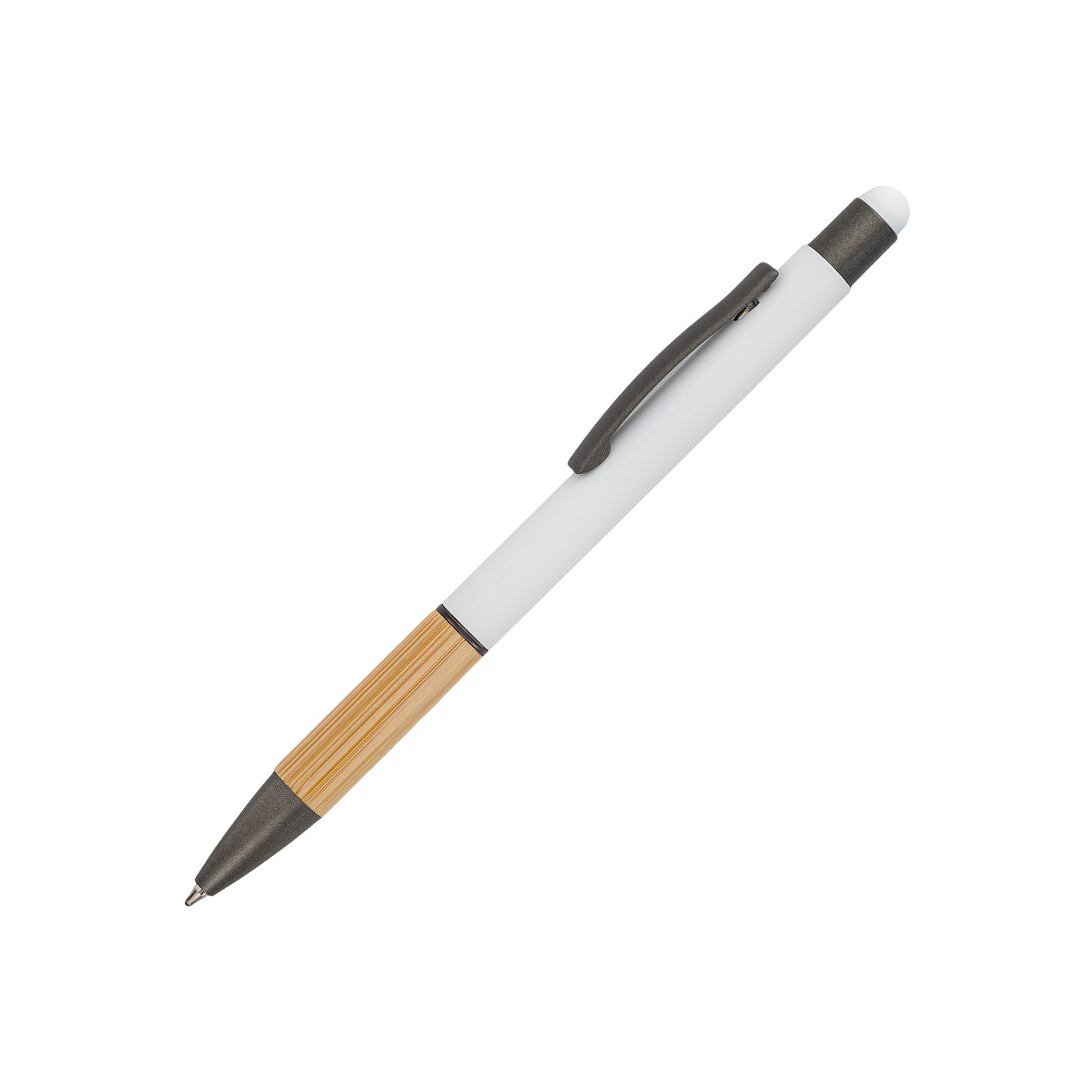 Długopis aluminiowy Kanuri, biały