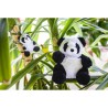 Pluszowa panda, brelok | Bea