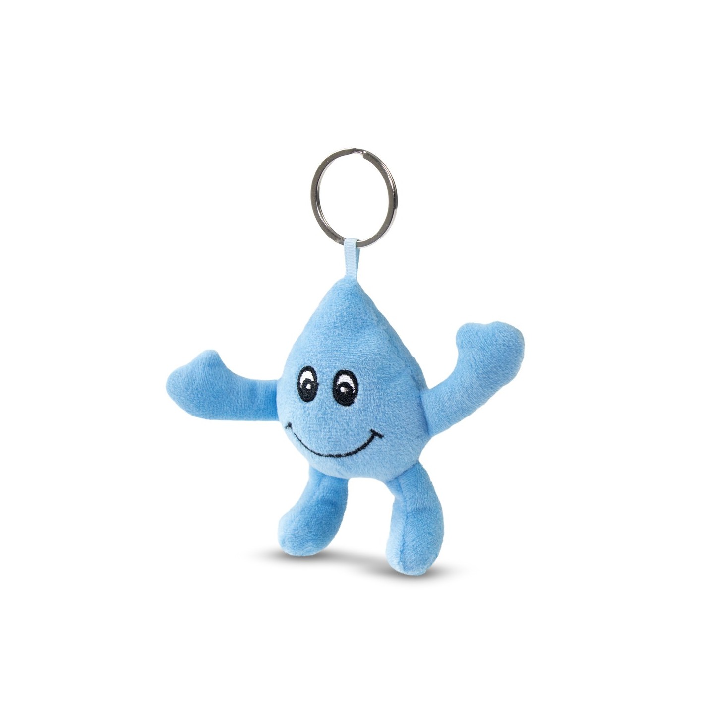Pluszowa kropla wody, brelok | Droppero